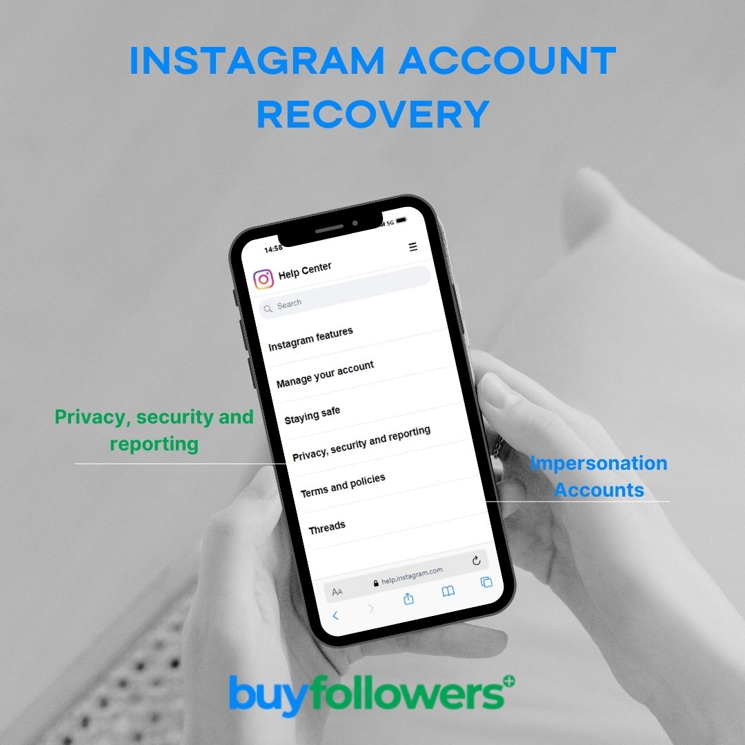 instagram account recovery